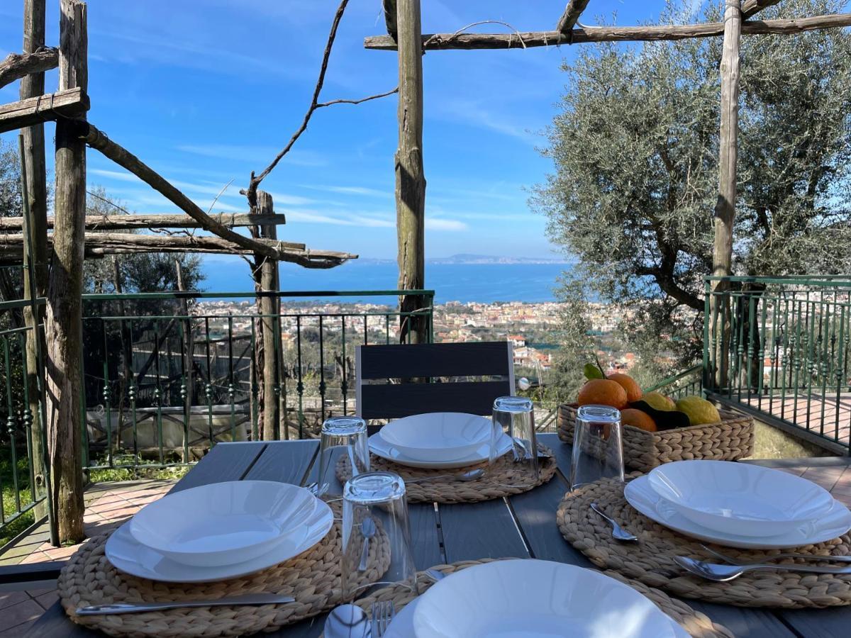 Sky View Villa Piano di Sorrento Exterior foto