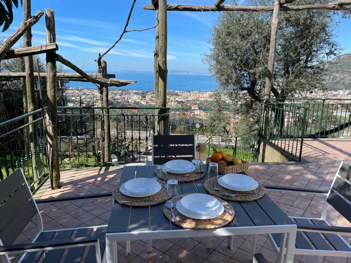 Sky View Villa Piano di Sorrento Exterior foto